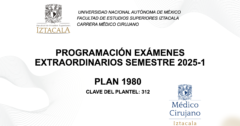 PROGRAMACIÓN EXÁMENES EXTRAORDINARIOS