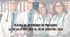 PLAZAS DE INTERNADO DE PREGRADO